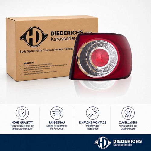Heckleuchte rechts diederichs - heckleuchte,